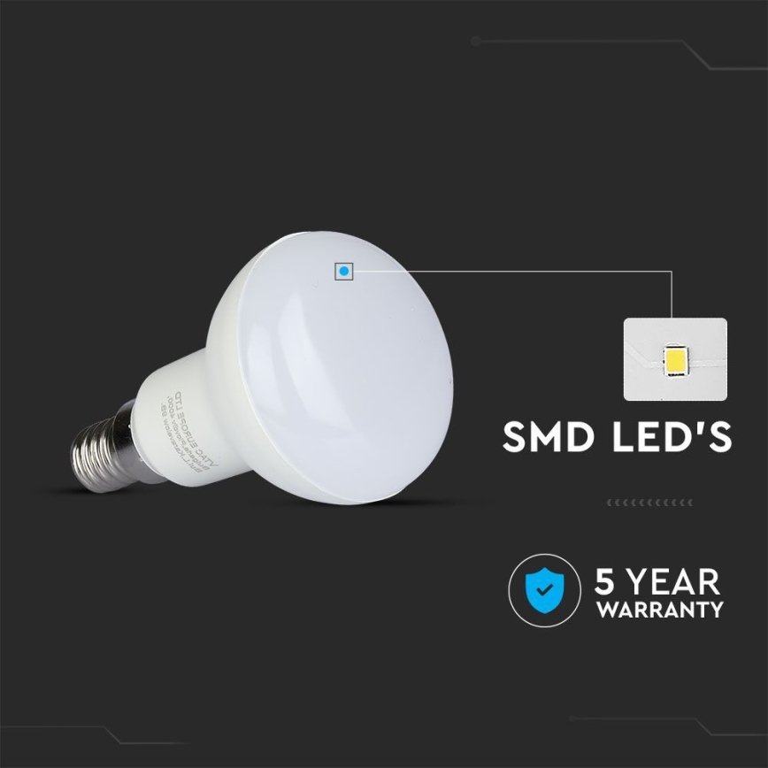 Bombilla LED SAMSUNG CHIP R50 E14/4,8W/230V 6500K