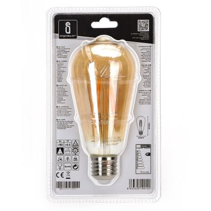 Bombilla LED ST64 E27/4W/230V 2200K - Aigostar