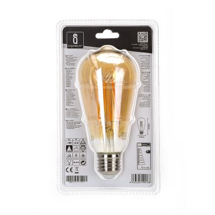 Bombilla LED ST64 E27/8W/230V 2200K - Aigostar