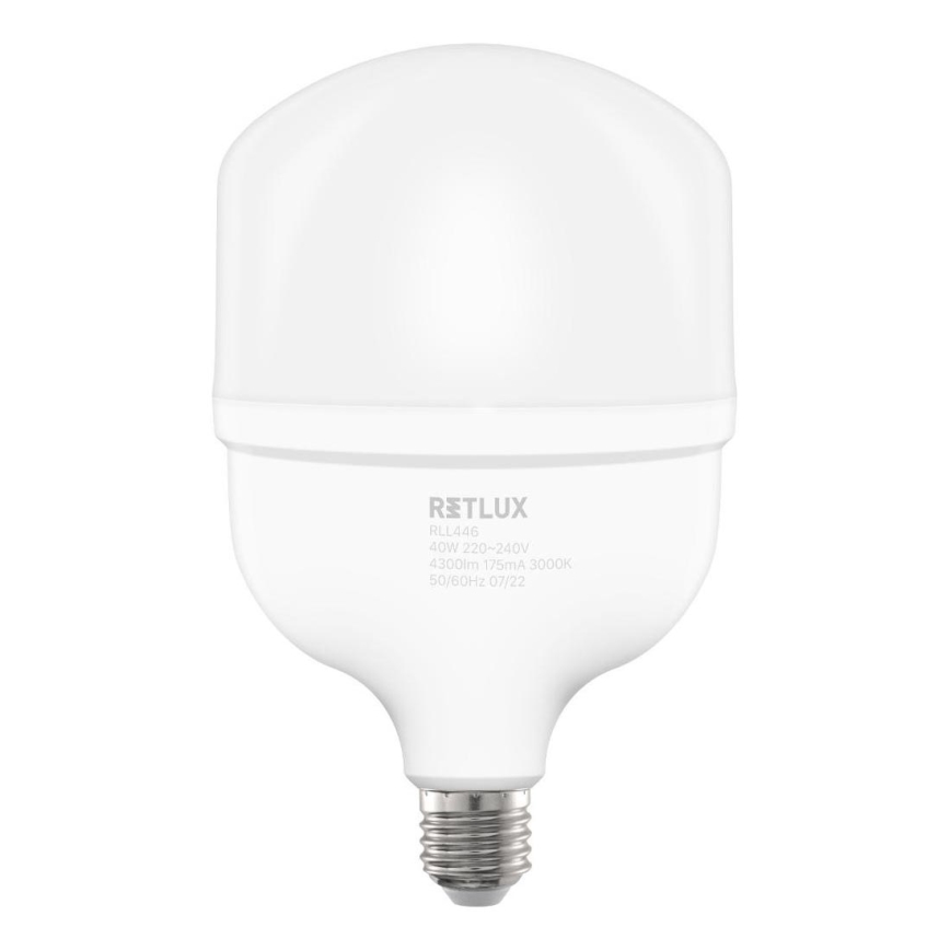 Bombilla LED T120 E27/40W/230V 3000K