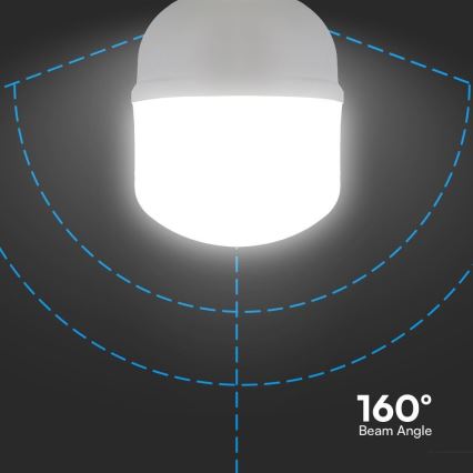 Bombilla LED T120 E40 E27/40W/230V 4000K