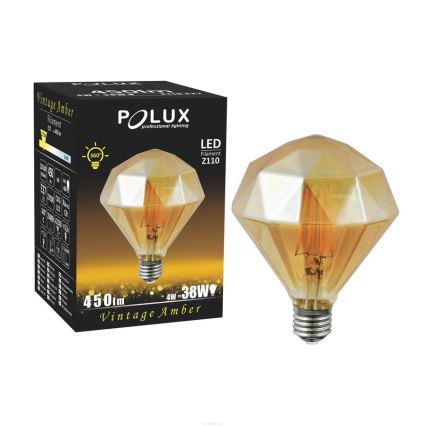 Bombilla LED VINTAGE AMBER E27/4W/230V 2700K