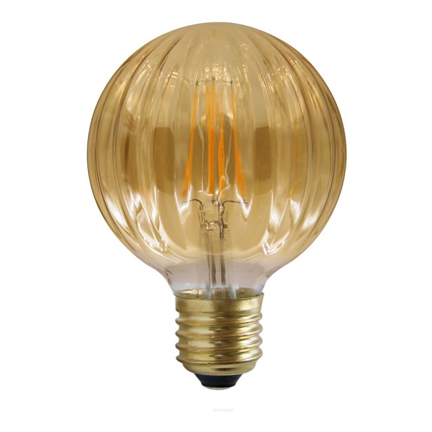 Bombilla LED VINTAGE AMBER E27/4W/230V G100 2700K