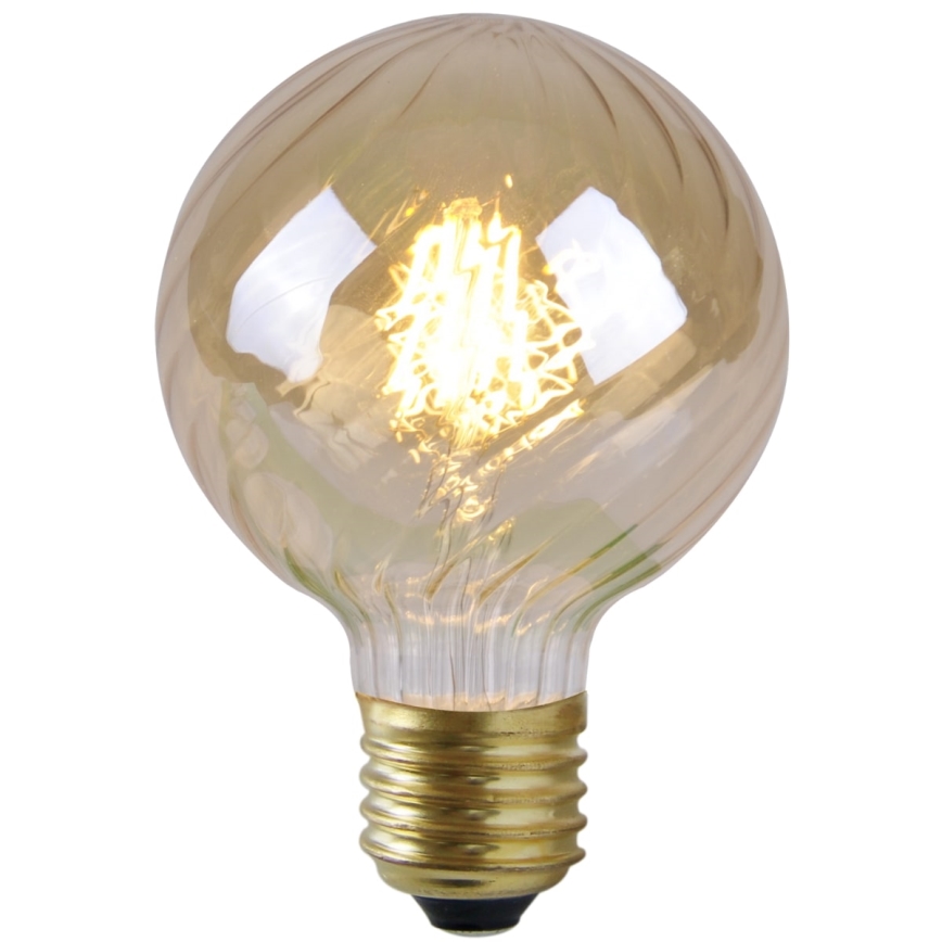 Bombilla LED VINTAGE AMBER E27/4W/230V G95 2700K