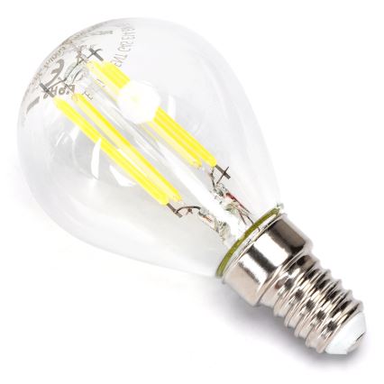 Bombilla LED VINTAGE G45 E14/6W/230V 6500K - Aigostar