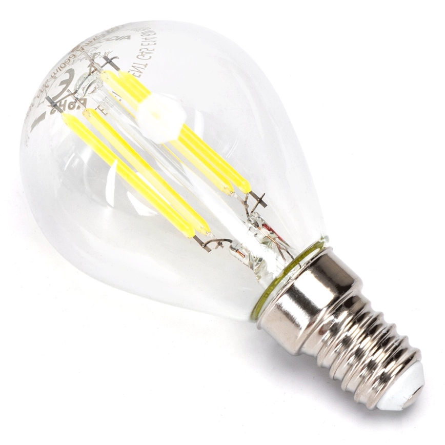 Bombilla LED VINTAGE G45 E14/6W/230V 6500K - Aigostar