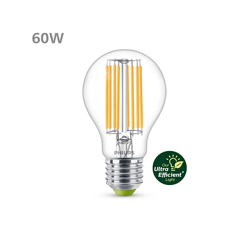 Bombilla LED VINTAGE Philips A60 E27/4W/230V 3000K