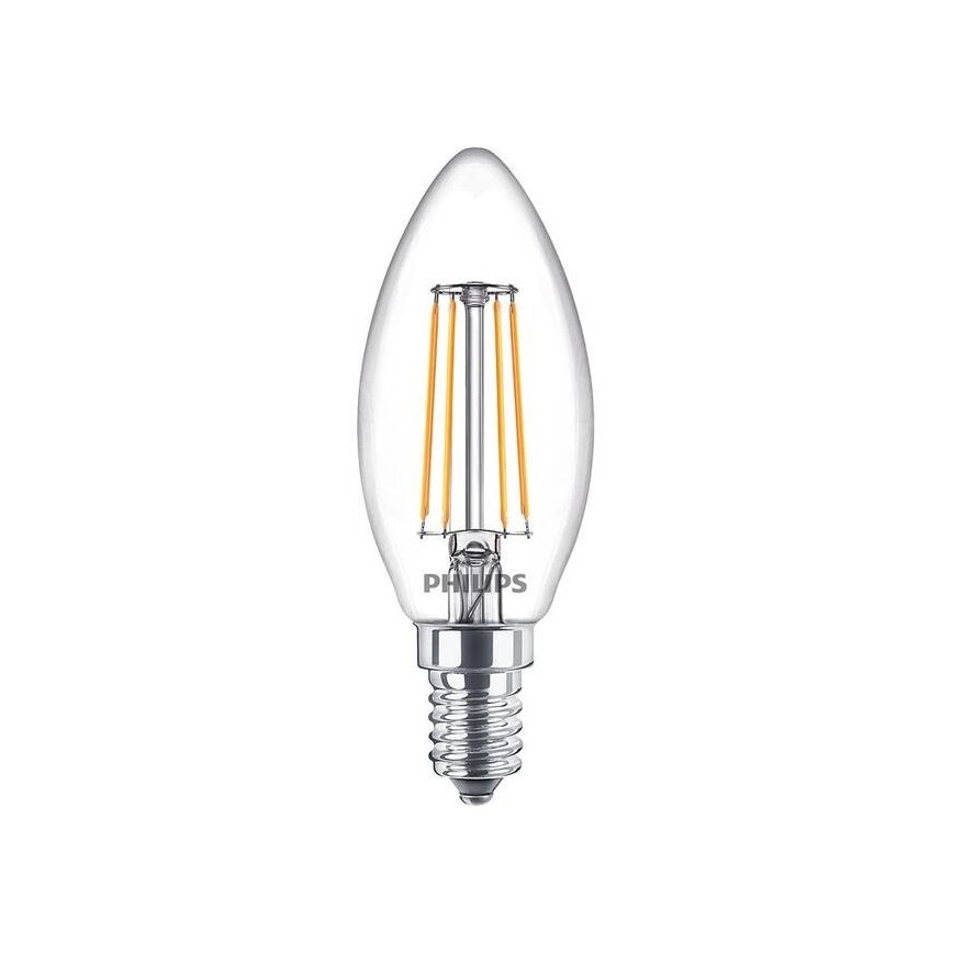 Bombilla LED VINTAGE Philips B35 E14/4,3W/230V 2700K