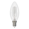 Bombilla LED WHITE FILAMENT C35 E14/4,5W/230V 4000K