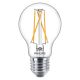 Bombilla Philips Warm Glow LED regulable E27/9W/230V 2200-2700K CRI 90