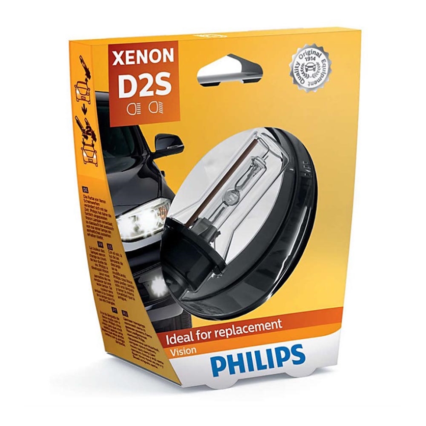 Bombilla Xenon para coche Philips XENON VISION 85122VIS1 D2S 35W