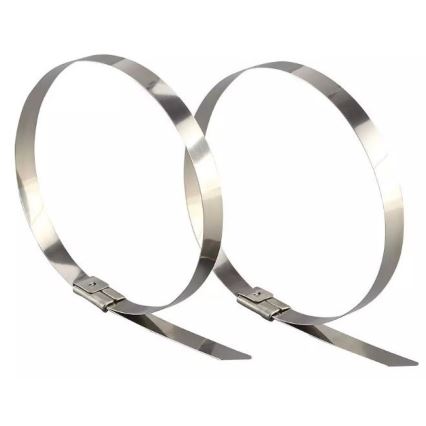 Bridas de acero 4,6x250mm 100pcs