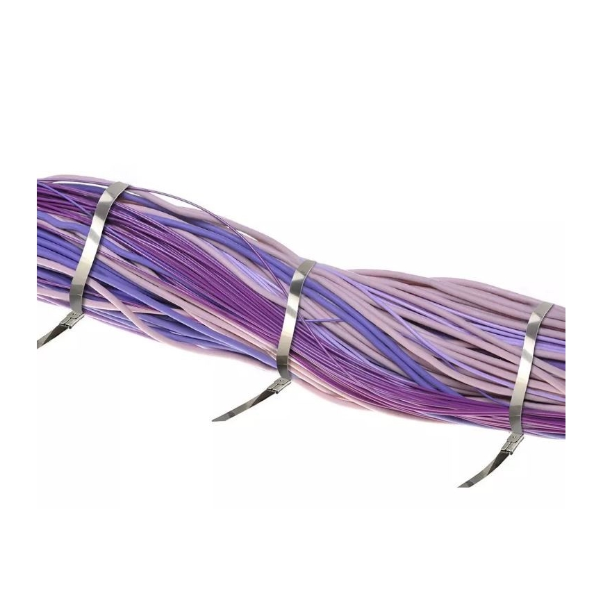 Bridas de acero 4,6x250mm 100pcs