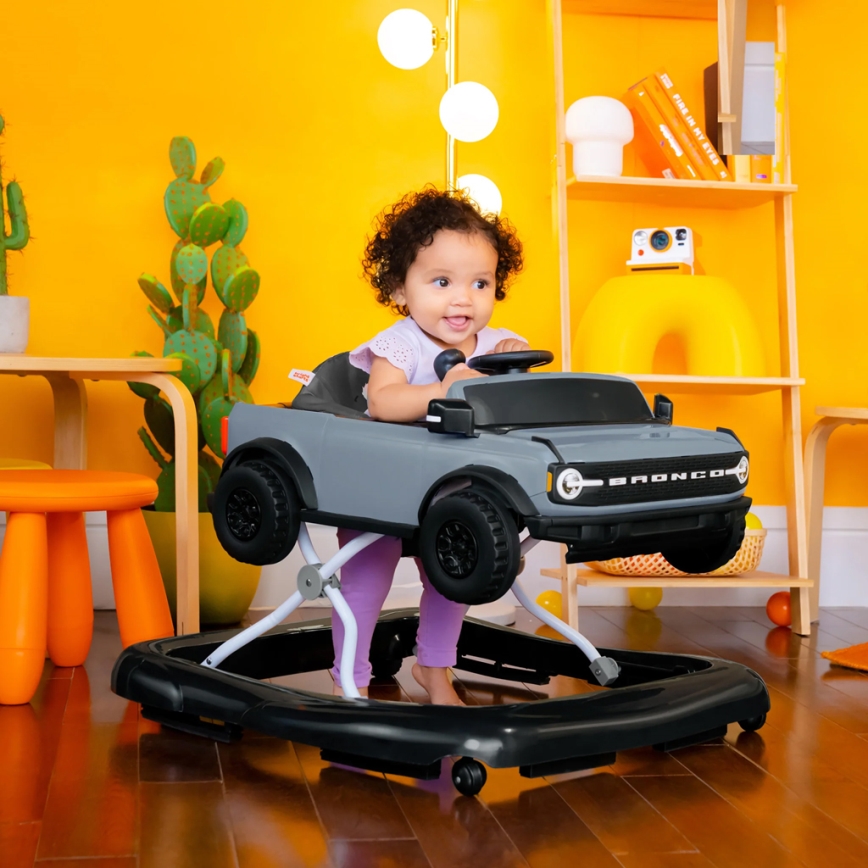 Bright Starts - Andador para bebés FORD BRONCO 3xAA