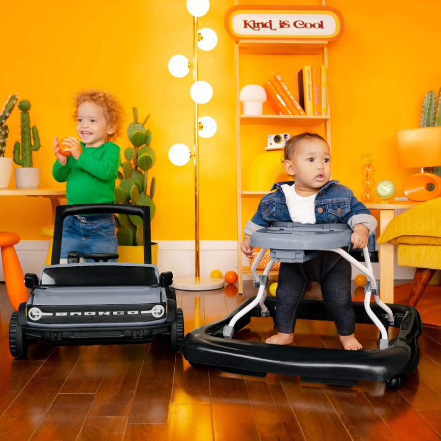 Bright Starts - Andador para bebés FORD BRONCO 3xAA
