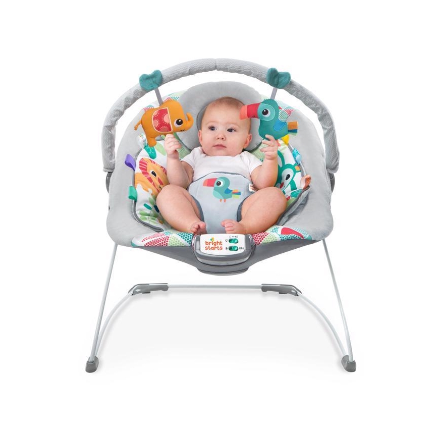 Bright Starts - Cuna con vibración y melodía para bebés TOUCAN TANGO