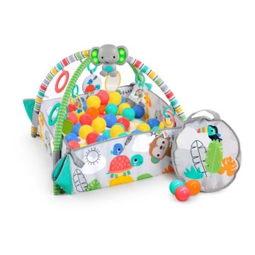 Bright Starts - Manta de bebé para jugar 5en1 YOUR WAY BALL PLAY turquesa