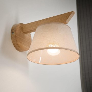 Brilagi - Aplique ANTHONY 1xE14/40W/230V roble/beige