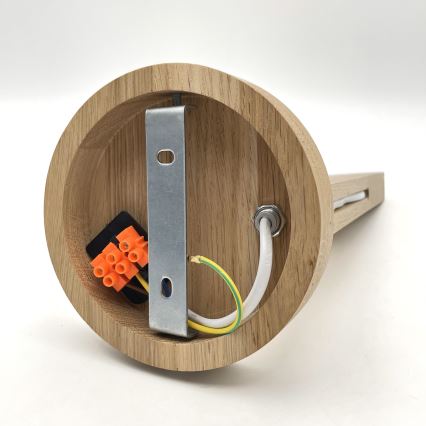 Brilagi - Aplique ANTHONY 1xE14/40W/230V roble/beige