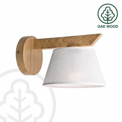 Brilagi - Aplique ANTHONY 1xE14/40W/230V roble/blanco