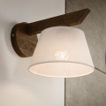 Brilagi - Aplique ANTHONY 1xE14/40W/230V roble/blanco