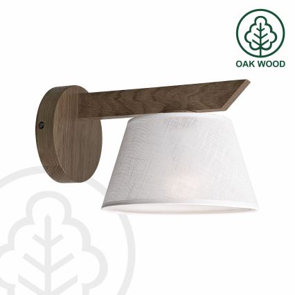 Brilagi - Aplique ANTHONY 1xE14/40W/230V roble/blanco