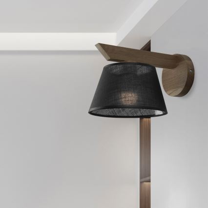 Brilagi - Aplique ANTHONY 1xE14/40W/230V roble/negro