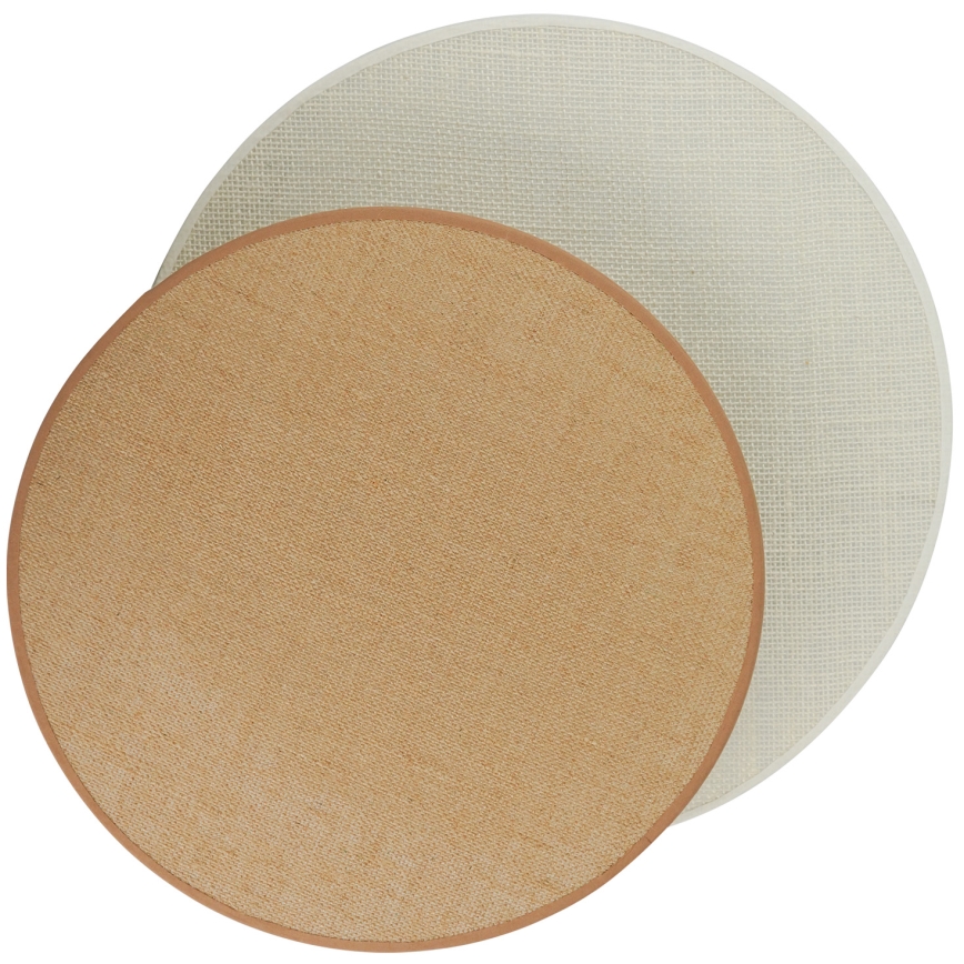 Brilagi - Aplique CIRCLES 1xE27/15W/230V 35x32 cm beige/color crema
