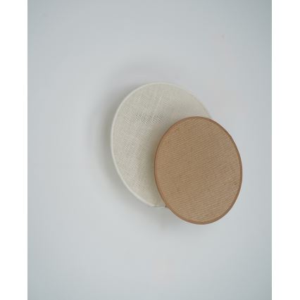 Brilagi - Aplique CIRCLES 1xE27/15W/230V 35x32 cm beige/color crema
