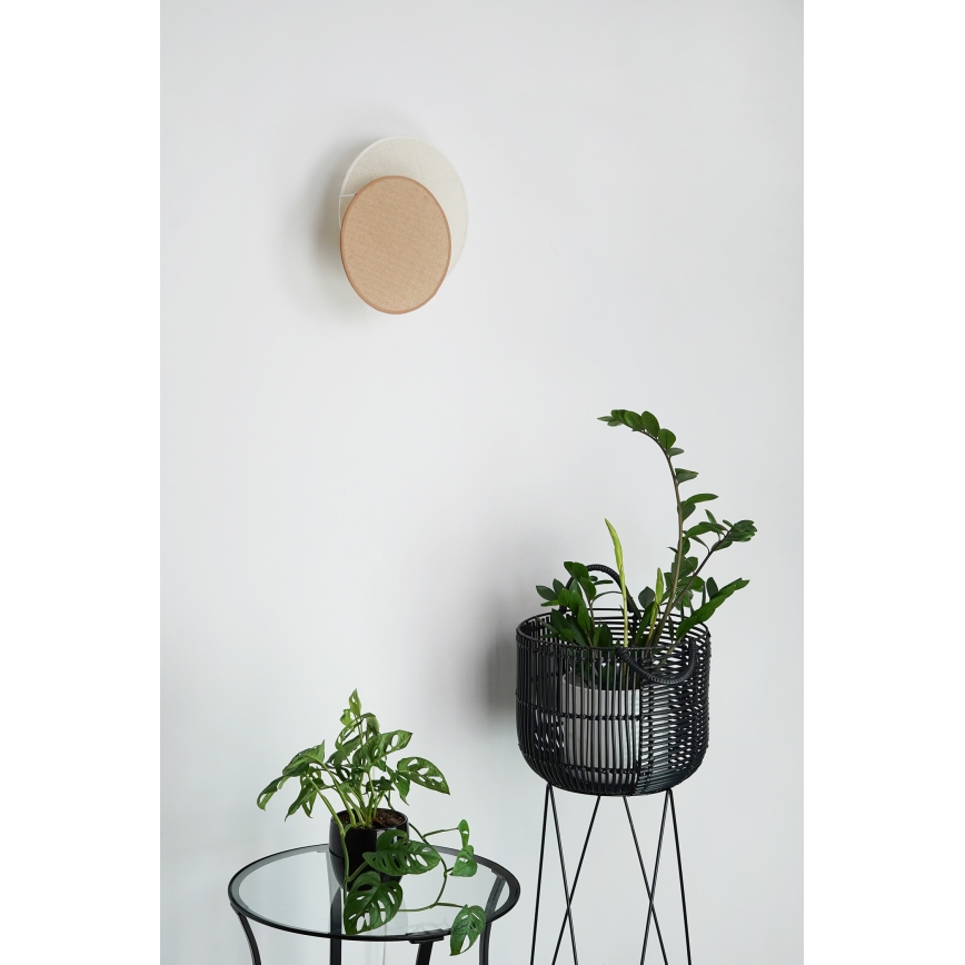 Brilagi - Aplique CIRCLES 1xE27/15W/230V 35x32 cm beige/color crema