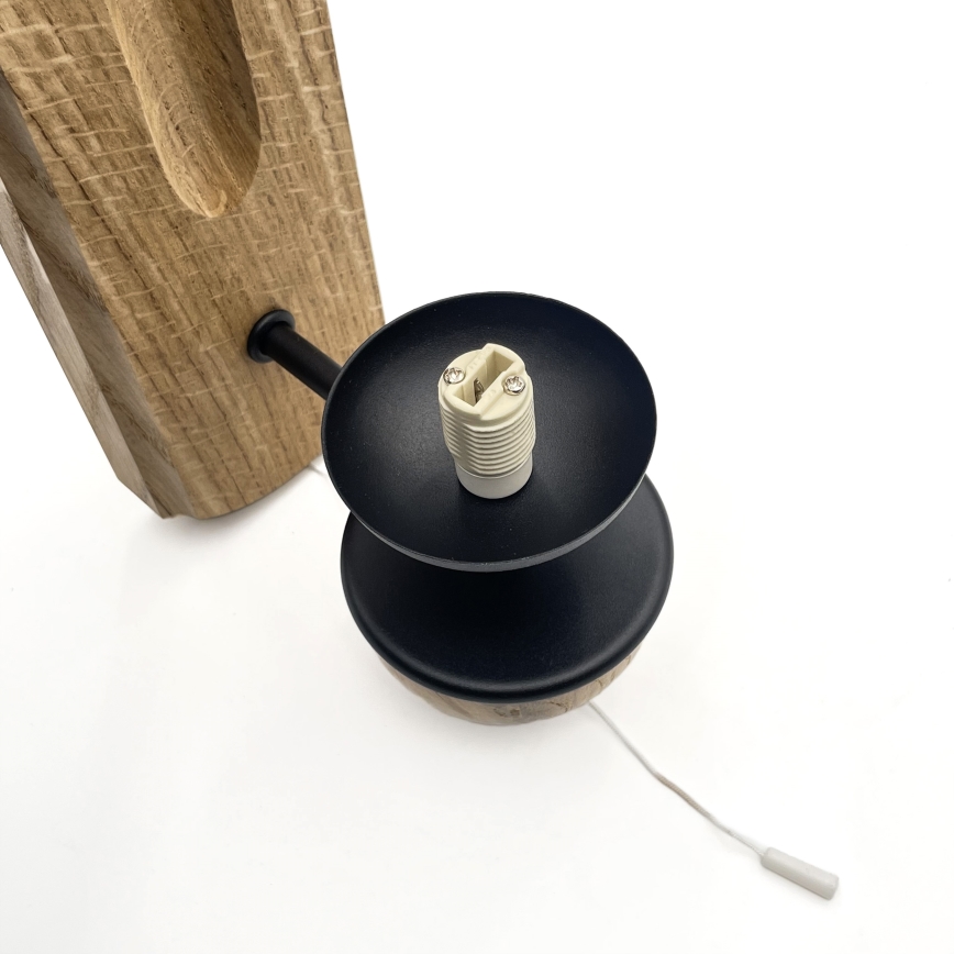 Brilagi - Aplique COTTAGE 1xG9/40W/230V roble/blanco