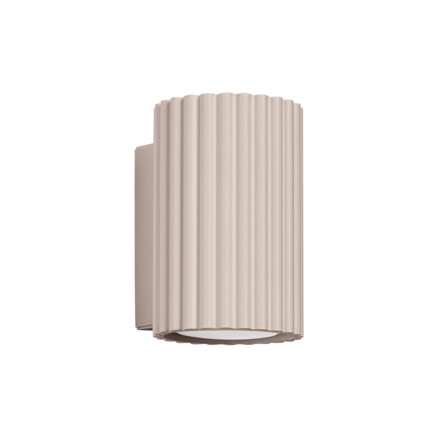 Brilagi - Aplique CRESTO 2xGU10/10W/230V 10 cm taupe