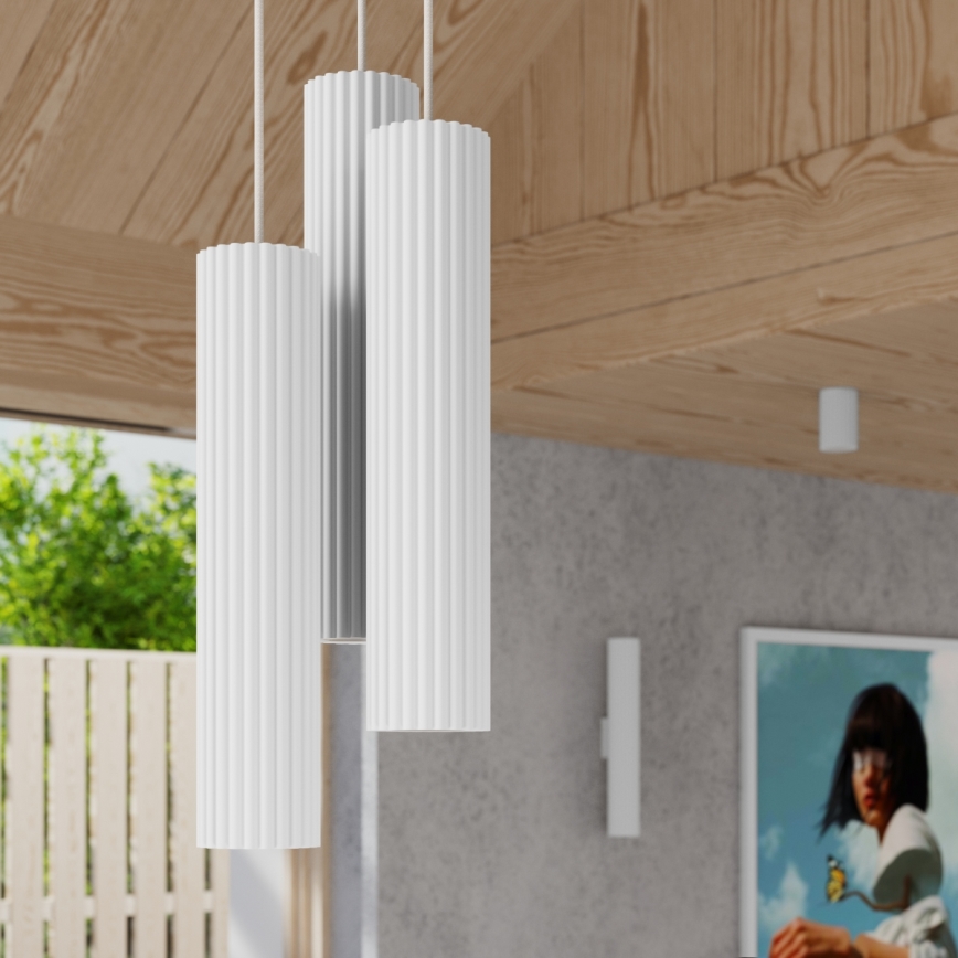 Brilagi - Aplique CRESTO 2xGU10/10W/230V 20 cm blanco