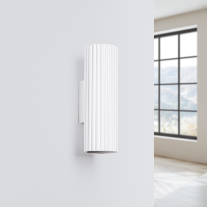 Brilagi - Aplique CRESTO 2xGU10/10W/230V 20 cm blanco