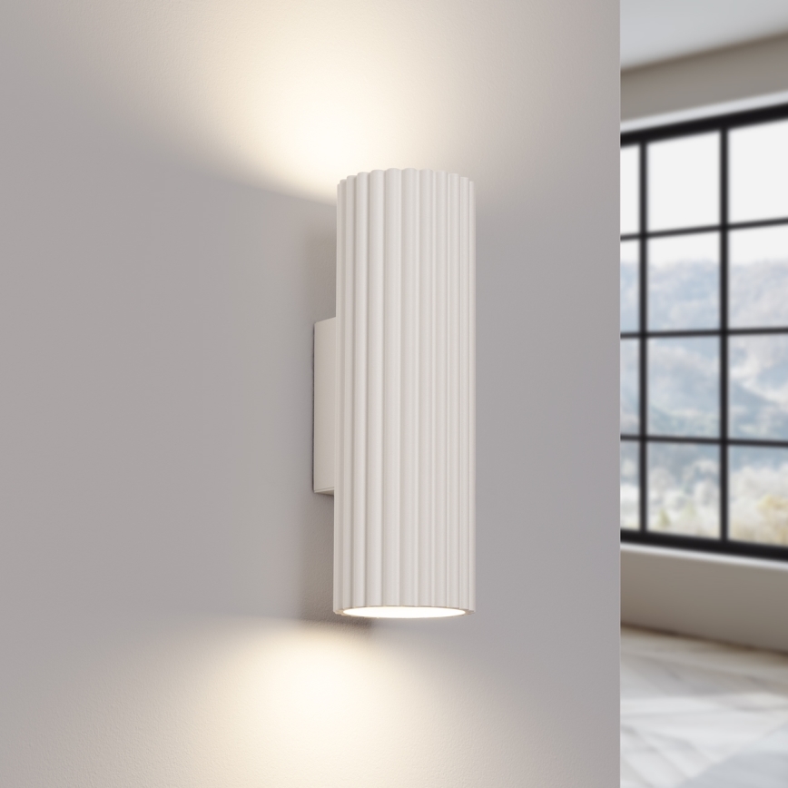 Brilagi - Aplique CRESTO 2xGU10/10W/230V 20 cm color crema