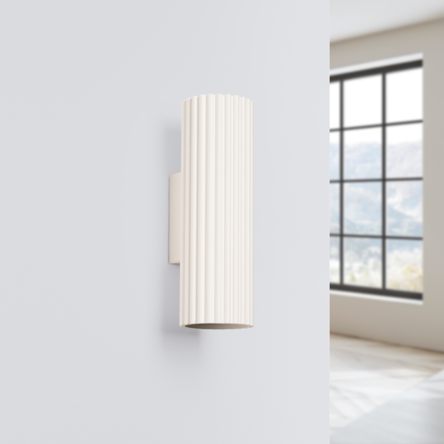 Brilagi - Aplique CRESTO 2xGU10/10W/230V 20 cm color crema