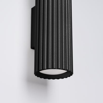 Brilagi - Aplique CRESTO 2xGU10/10W/230V 20 cm negro