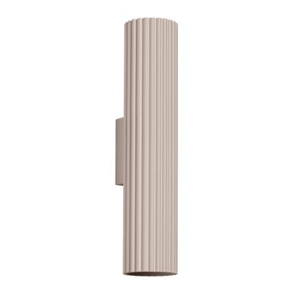 Brilagi - Aplique CRESTO 2xGU10/10W/230V 20 cm taupe