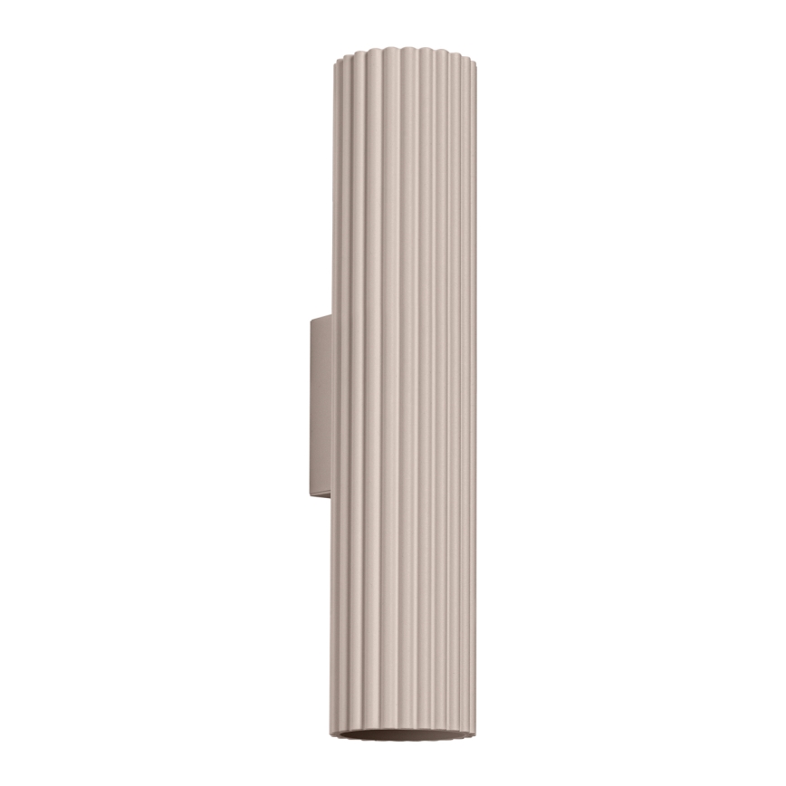 Brilagi - Aplique CRESTO 2xGU10/10W/230V 20 cm taupe
