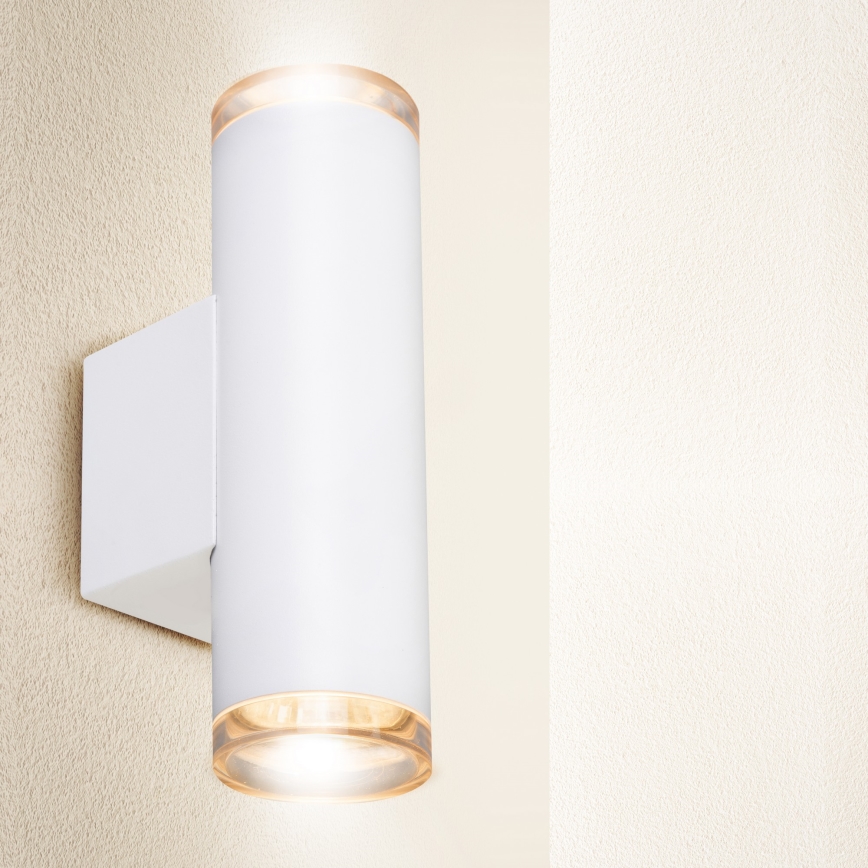 Brilagi - Aplique de baño SELE AQUA 4xGU10/30W/230V IP44 blanco
