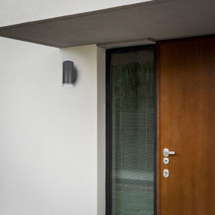 Brilagi - Aplique de exterior MATERA 2xGU10/30W/230V antracita IP54