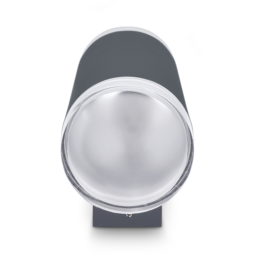 Brilagi - Aplique de exterior MATERA 2xGU10/30W/230V antracita IP54