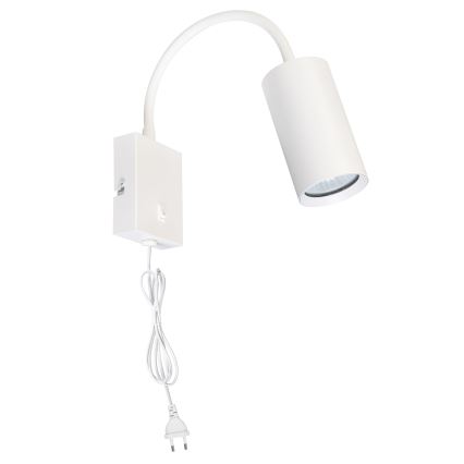 Brilagi - Aplique flexible SELE 1xGU10/30W/230V blanco