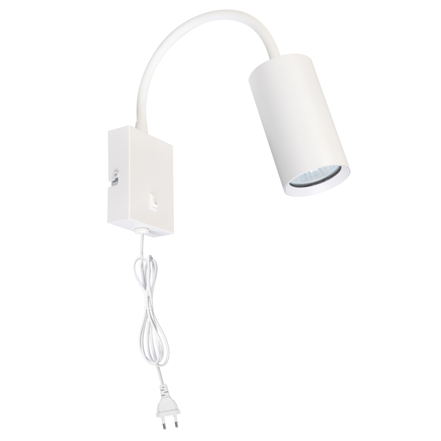 Brilagi - Aplique flexible SELE 1xGU10/30W/230V blanco