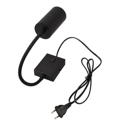 Brilagi - Aplique flexible SELE 1xGU10/30W/230V negro/dorado