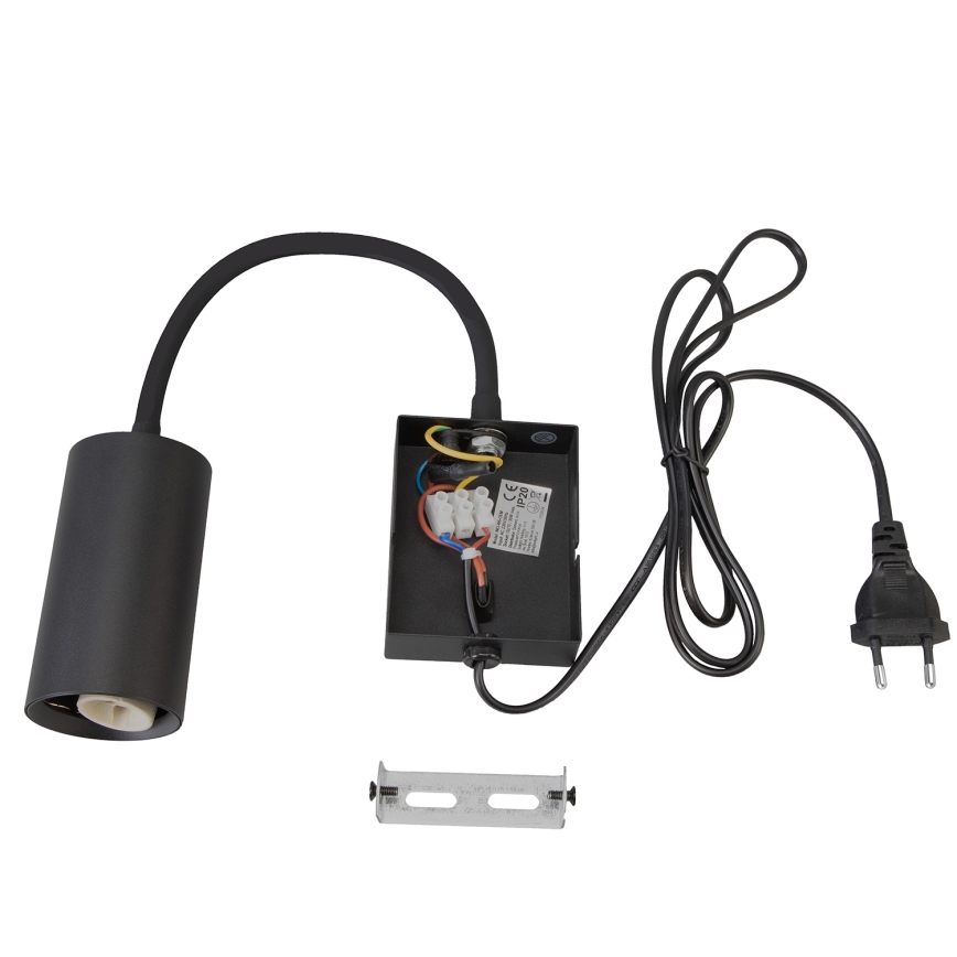 Brilagi - Aplique flexible SELE 1xGU10/30W/230V negro