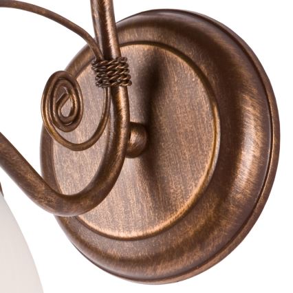 Brilagi - Aplique LED ANTICO 1xE27/60W/230V pátina de bronce