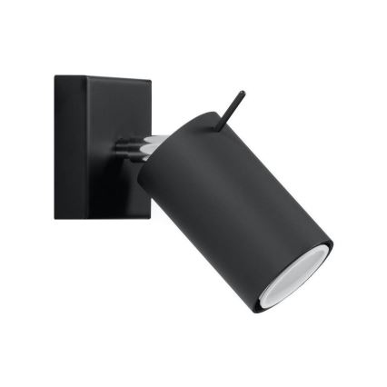 Brilagi - Aplique LED ASMUS 1xGU10/7W/230V negro