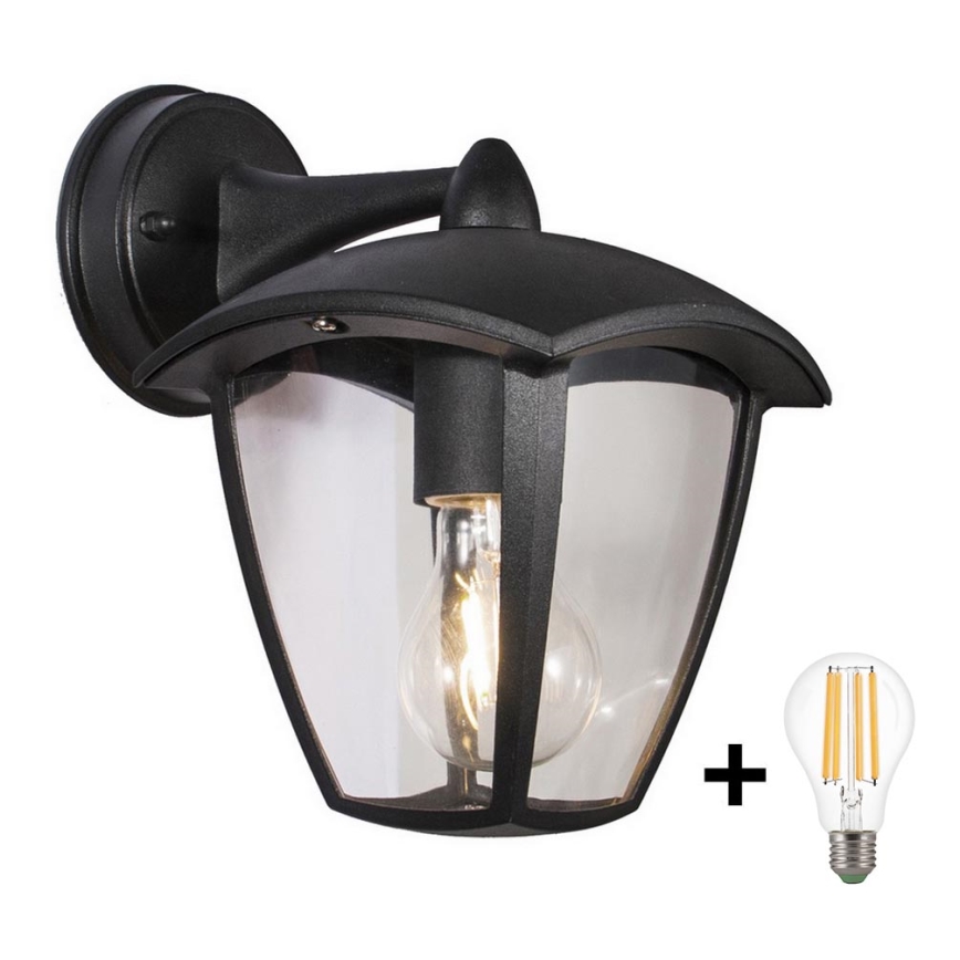 Brilagi - Aplique LED de exterior LUNA 1xE27/60W/230V IP44