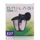 Brilagi - Aplique LED de exterior LUNA 1xE27/60W/230V IP44